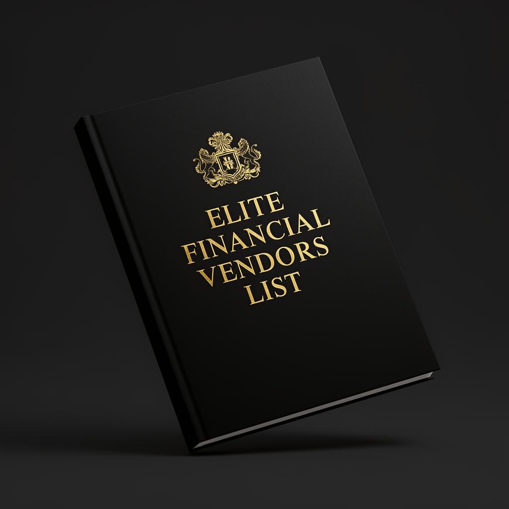 Elite Financial Vendors List ebook cover